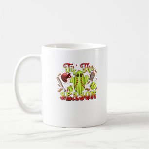 Spooky Softball Costume Funny Halloween Tis The Se Coffee Mug