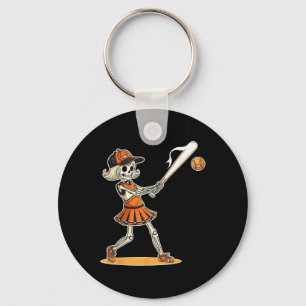 Spooky Softll Skeleton Halloween Sporty Costume Wo Keychain