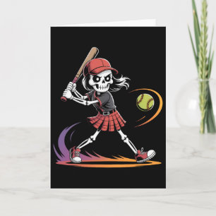 Spooky Softll Skeletons Halloween Costume Spooky W Card