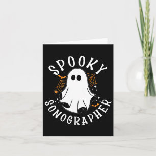 Spooky Sonographer Card