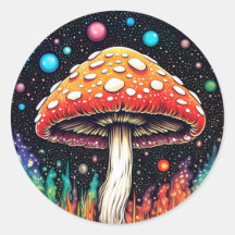 Spooky Space Cottage Core Mushroom 3