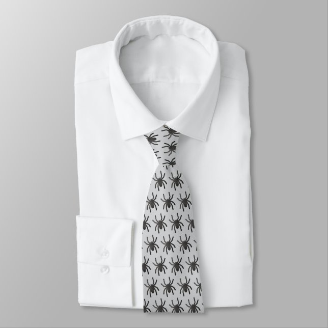 Spooky Spider Tie (Tied)