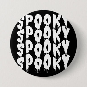 SPOOKY SPOOKY HALLOWEEN COSTUME 3 INCH ROUND BUTTON
