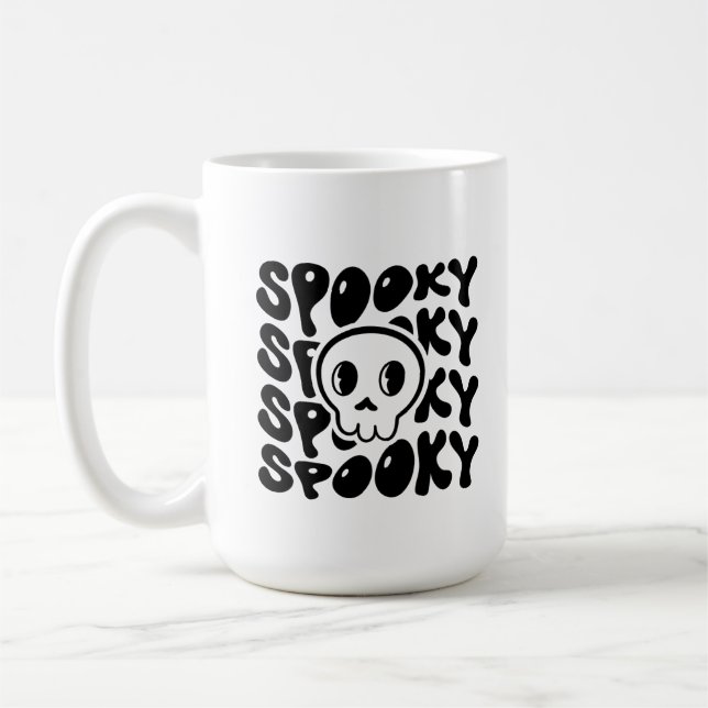 Spooky, Spooky, Spooky Coffee Mug (Left)