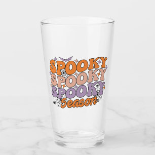Spooky Spooky Spooky Season Glass