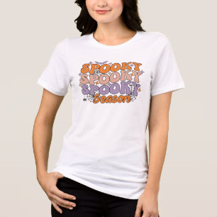 Spooky Spooky Spooky Season Tri-Blend Shirt