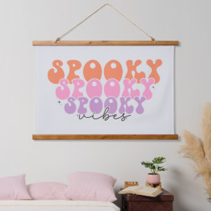 Spooky Spooky Spooky Vibes Hanging Tapestry