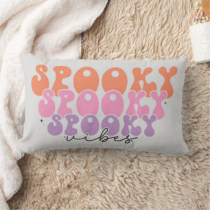 Spooky Spooky Spooky Vibes Lumbar Pillow