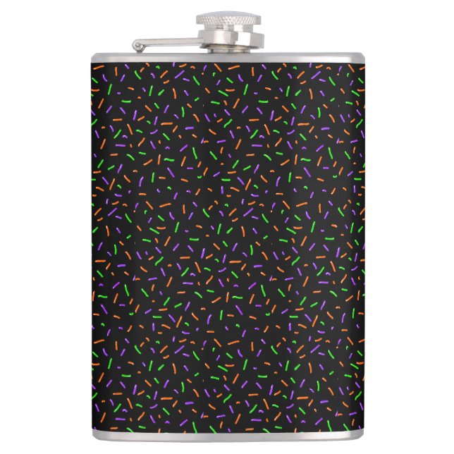 Spooky Sprinkles Hip Flask (Front)