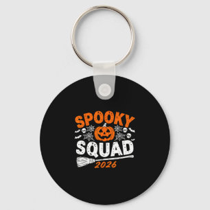 Spooky squad 2026 matching family halloween keychain