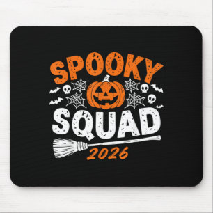 Spooky Squad 2026 Matching Family Halloween Mouse Pad