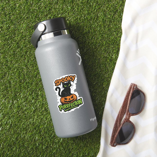 Spooky Squad Retro Halloween Design (Black Text) – (HydroFlask Insitu)