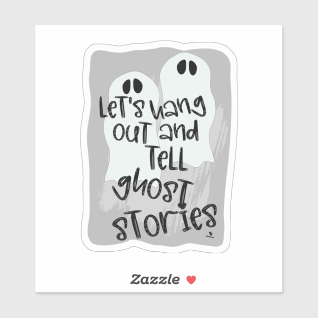 Spooky Stories Funny Scary Ghost Halloween (Sheet)