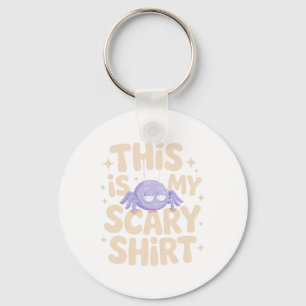 Spooky Strawberry Ghost Halloween Costume For Wome Keychain