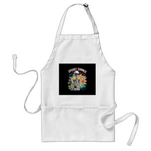 Spooky Summer Beach Vacation Standard Apron