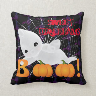 Spooky Sweet Dreams Throw Pillow