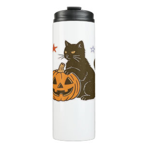 Spooky Sweet Halloween Kitty Classic T-Shirt Thermal Tumbler