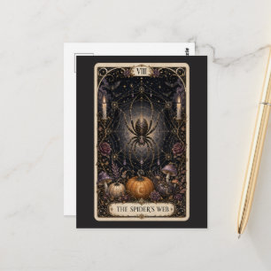 Spooky Tarot Postcard