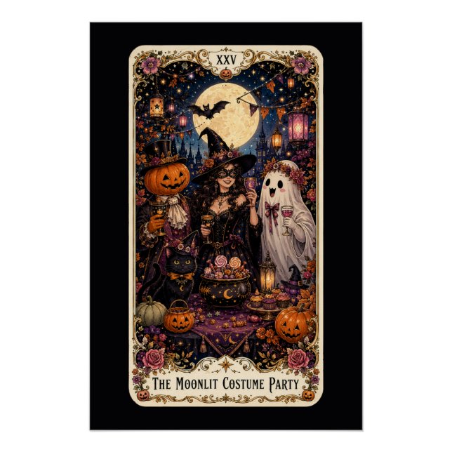 Spooky Tarot Poster (Front)