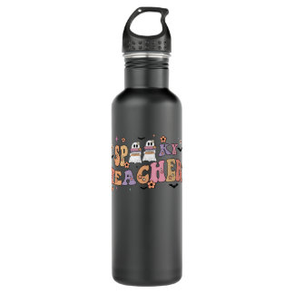 spooky teacher 710 ml water bottle