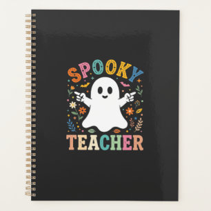 Spooky Teacher Cute Ghost Halloween Design_1 Planner