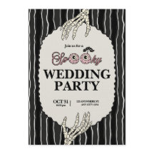 Spooky Till Death Do Us Part Wedding