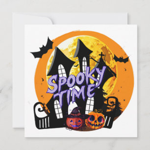 Spooky Time Haunted House Halloween
