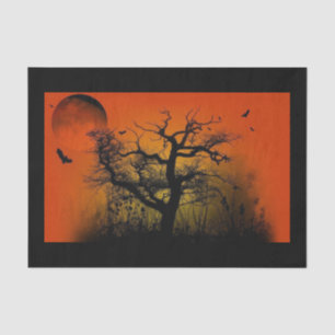 Spooky Tree Halloween Tissue Paper