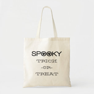 Spooky Typography Halloween Bag