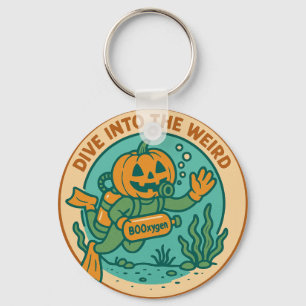 Spooky Underwater Adventure Keychain