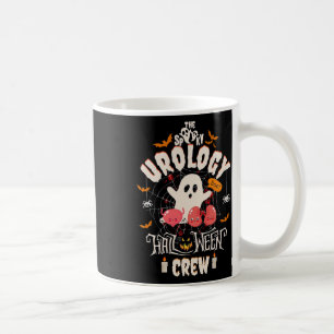Spooky Urology Halloween Crew Cute Ghost Nurse Stu Coffee Mug