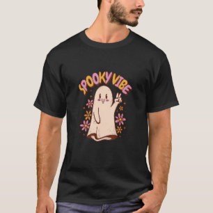 Spooky Vibe Ghost T-Shirt