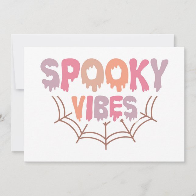 Spooky Vibes Card (Front)