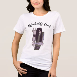 Spooky Vibes – Halloween Design Women’s T-Shirt Tri-Blend Shirt