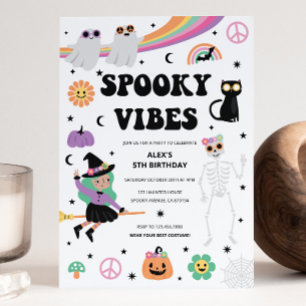 Spooky Vibes Halloween Invitation