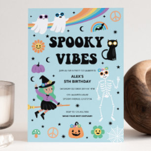 Spooky Vibes Halloween Invitation