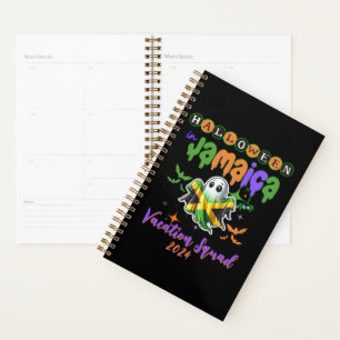 Spooky Vibes in Jamaica Tropical Halloween Fun Planner