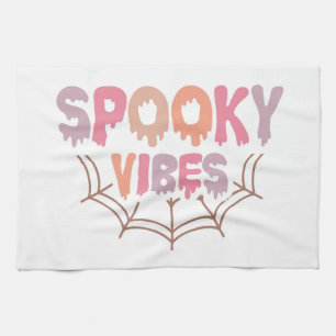 Spooky Vibes Kitchen Towel
