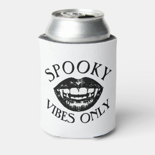 Spooky Vibes Only Halloween Decor Vampire Fangs Can Cooler