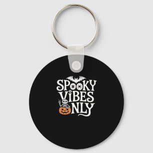 Spooky Vibes Only Halloween Sloth Oversized T-Shir Keychain