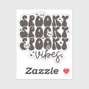 Spooky Vibes Retro Groovy Halloween