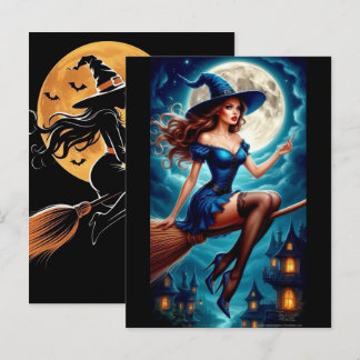 Spooky Vintage Halloween 2026 Holiday Postcard
