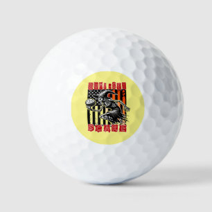 Spooky Volleyball: Bump Set Scare Designs Golf Balls