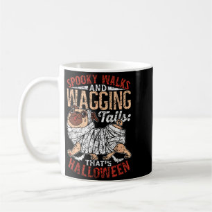 Spooky Walks And Wagging Tails_ Thats Halloween Coffee Mug