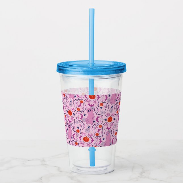 Spooky Whimsy Acrylic Tumbler (Front)
