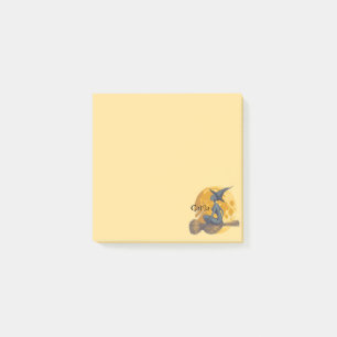 Spooky Witch Yellow Post-it Notes