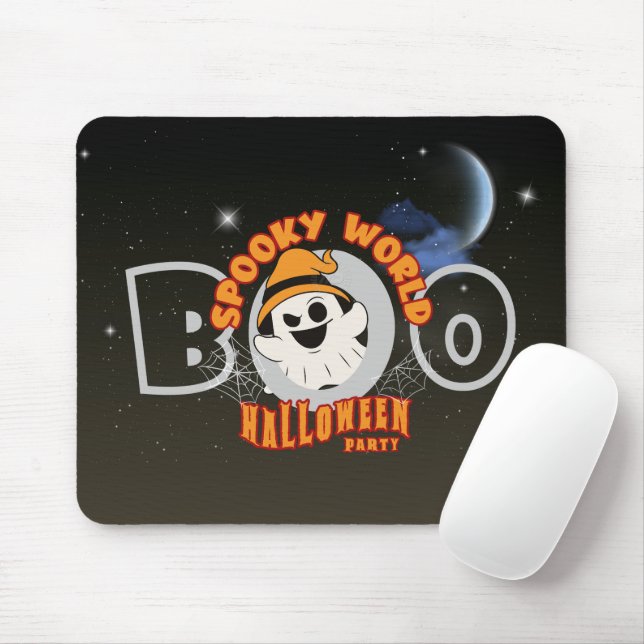 Spooky World Halloween Party |  Mouse Pad (With Mouse)