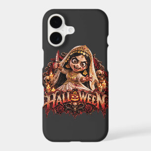 Spooky Zombie Bride Halloween Horror Art Print