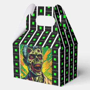 Spooky Zombie Halloween Party Favor Box