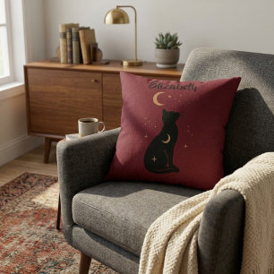 SpookyPersonalizedGift Throw Pillow